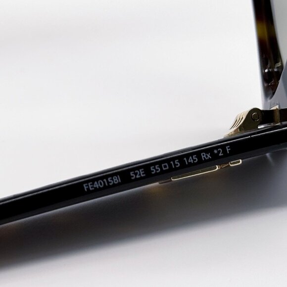 NEW FE40158I 52E FENDI WOMEN SUNGLASSES HAVANA GREY EYEWEAR FENDI - Picture 8 of 10